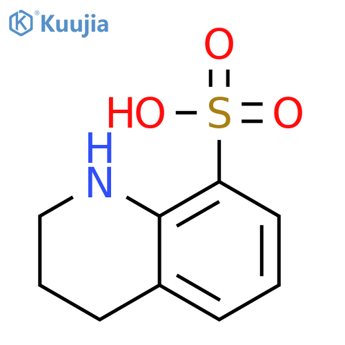 8-Quinolinesulfonic acid, 1,2,3,4-tetrahydro- structure