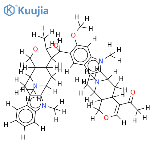 (20'S)-11-methoxy-20',21'-dihydro-21',24'-seco-[10,21']bialstophyllanyl-19,19'-dione structure