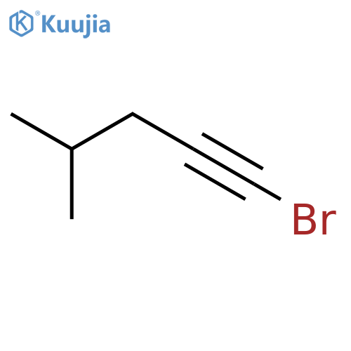1-PENTYNE, 1-BROMO-4-METHYL- structure