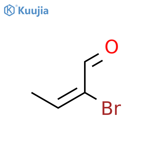 (2E)-2-bromobut-2-enal structure