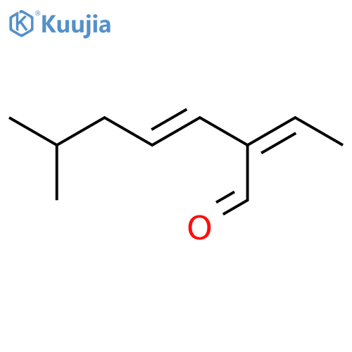 3-Heptenal, 2-ethylidene-6-methyl-, (E,Z)- structure