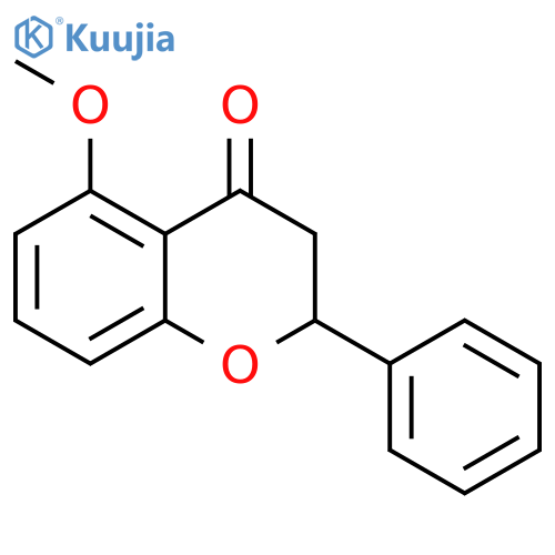 5-METHOXYFLAVANONE structure