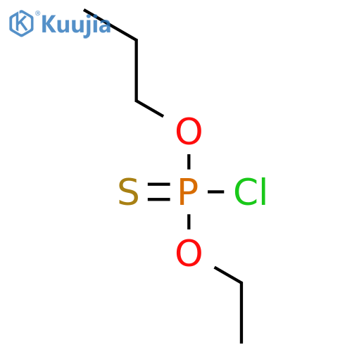 PHOSPHOROCHLORIDOTHIOIC ACID, O-ETHYL O-PROPYL ESTER structure