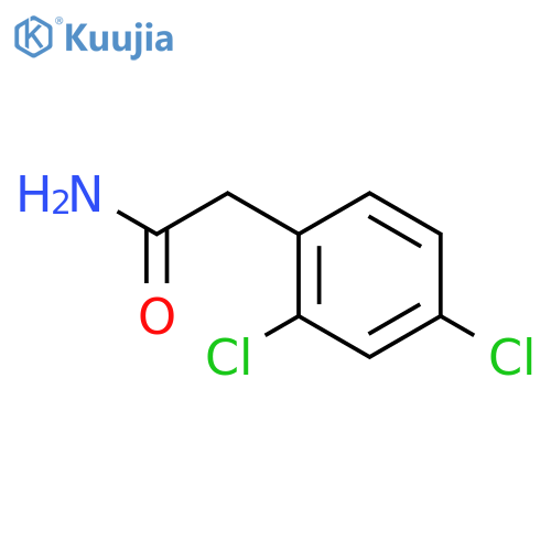 Benzeneacetamide,2,4-dichloro- structure