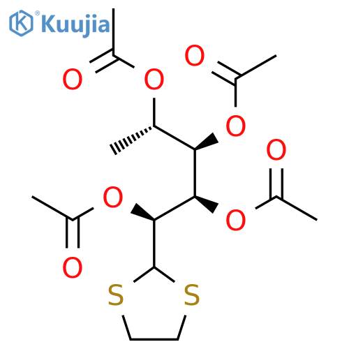 [(2S,3R,4R,5S)-3,4,5-Triacetyloxy-5-(1,3-dithiolan-2-yl)pentan-2-yl] acetate structure