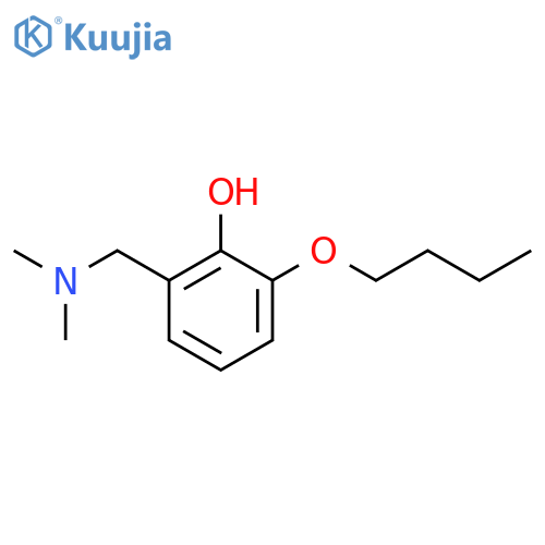 2-Butoxy-6-[(dimethylamino)methyl]phenol structure