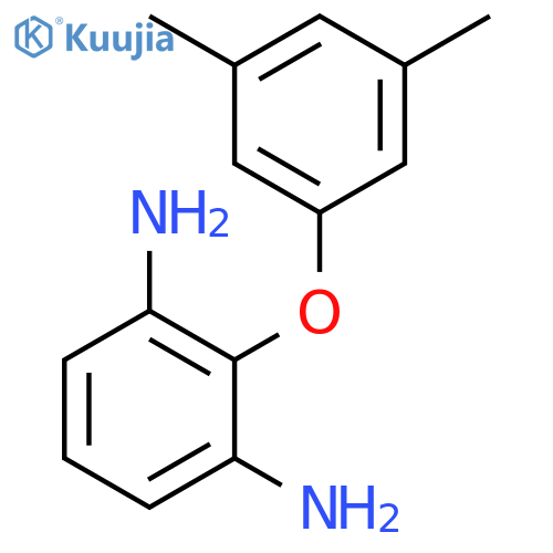 1,3-Benzenediamine, 2-(3,5-dimethylphenoxy)- structure