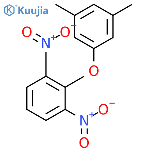 BENZENE, 2-(3,5-DIMETHYLPHENOXY)-1,3-DINITRO- structure