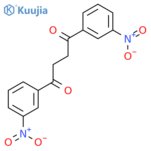 1,4-Butanedione, 1,4-bis(3-nitrophenyl)- structure