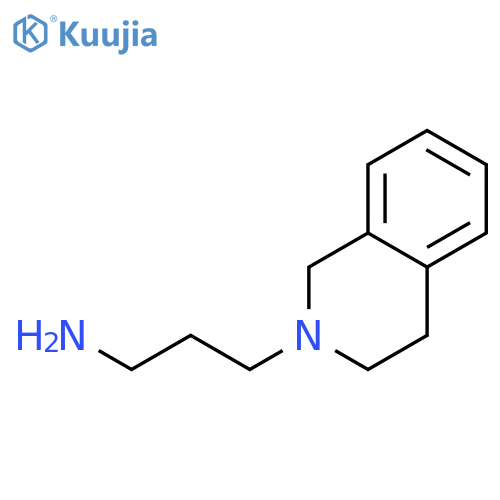 3-(1,2,3,4-tetrahydroisoquinolin-2-yl)propan-1-amine structure
