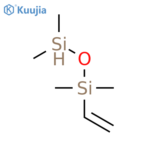 Disiloxane, 1-ethenyl-1,1,3,3-tetramethyl- structure