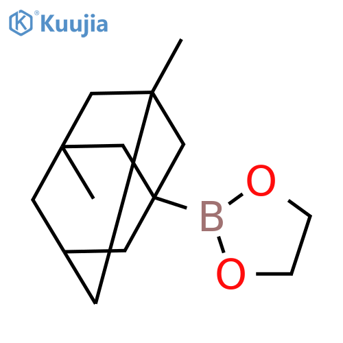 1,3,2-DIOXABOROLANE, 2-(3,5-DIMETHYLTRICYCLO[3.3.1.13,7]DEC-1-YL)- structure