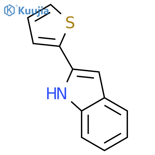 2-(Thiophen-2-yl)-1H-indole structure
