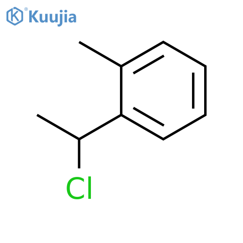 1-(1-chloroethyl)-2-methylbenzene structure