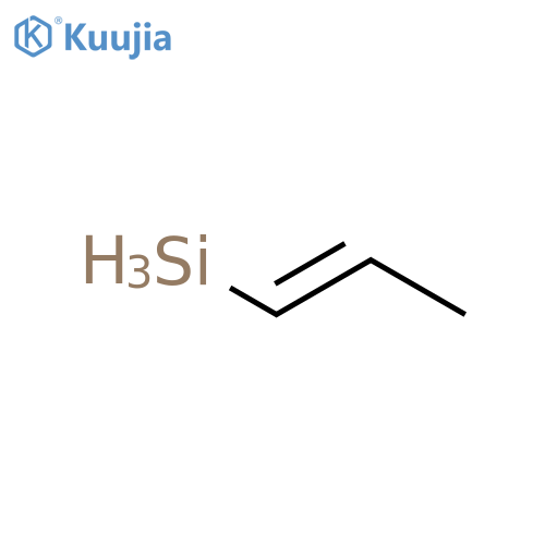 Silane, 1-propenyl- structure