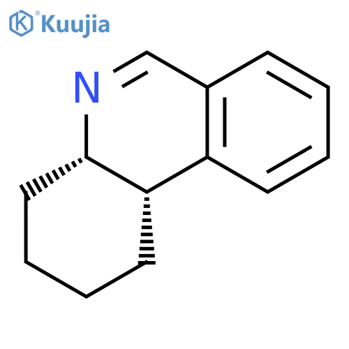Phenanthridine, 1,2,3,4,4a,10b-hexahydro-, cis- structure