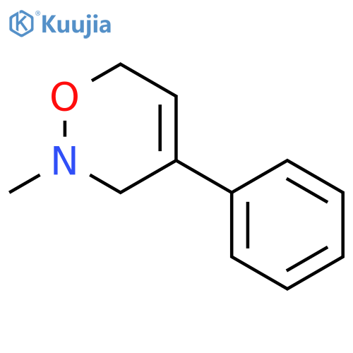 2H-1,2-Oxazine, 3,6-dihydro-2-methyl-4-phenyl- structure