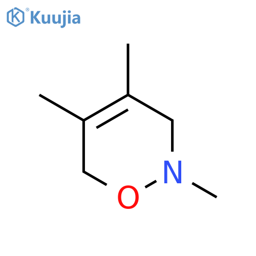 2H-1,2-Oxazine, 3,6-dihydro-2,4,5-trimethyl- structure