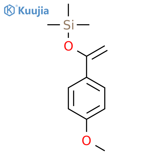 Silane, [[1-(4-methoxyphenyl)ethenyl]oxy]trimethyl- structure
