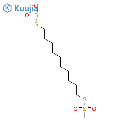 1,10-Decadiyl Bismethanethiosulfonate structure