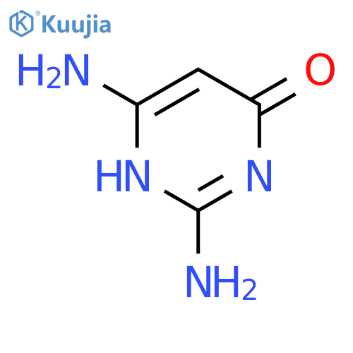 2,4-Diamino-6-hydroxypyrimidine structure