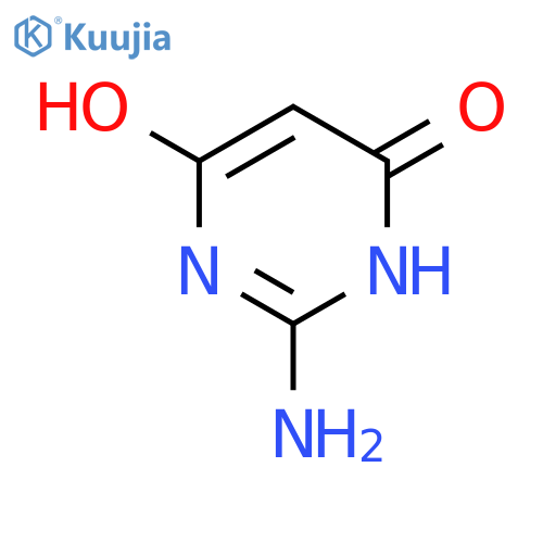 2-Amino-4,6-dihydroxypyrimidine structure