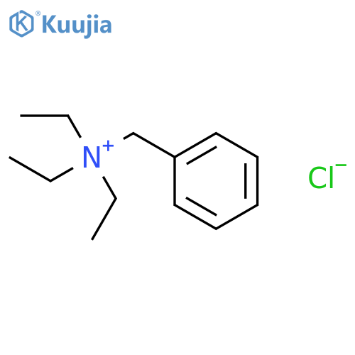benzyltriethylazanium chloride structure