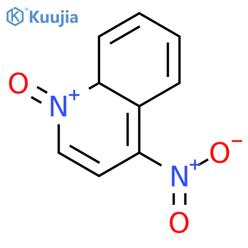 4-nitro-1-oxido-quinolin-1-ium structure