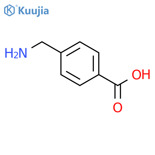 4-(Aminomethyl)benzoic acid structure