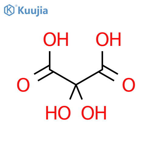 2,2-Dihydroxymalonic acid structure
