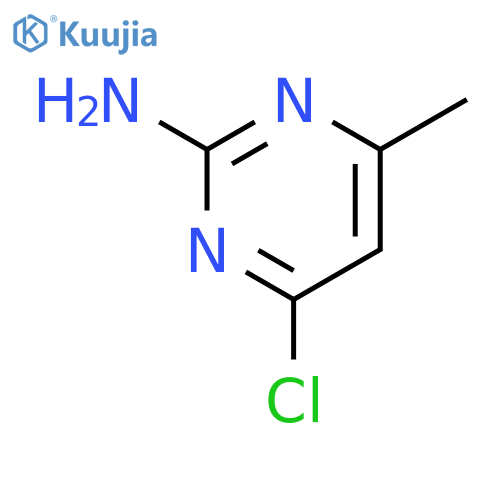4-Chloro-6-methylpyrimidin-2-amine structure