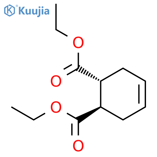 4-Cyclohexene-1,2-dicarboxylic acid, diethyl ester, trans-(±)- structure