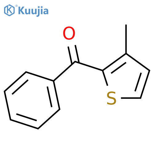 (3-methylthiophen-2-yl)(phenyl)methanone structure