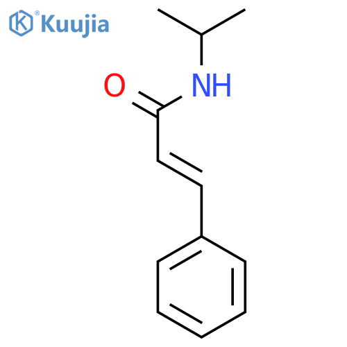 2-PROPENAMIDE, N-(1-METHYLETHYL)-3-PHENYL-, (2E)- structure