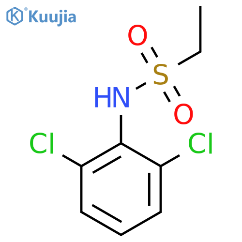N-(2,6-dichlorophenyl)ethane-1-sulfonamide structure