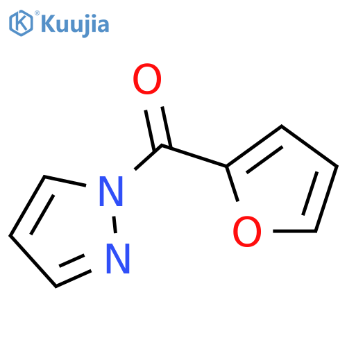 1H-Pyrazole,1-(2-furanylcarbonyl)-(9CI) structure