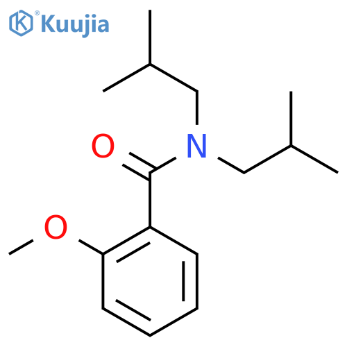 N,N-Diisobutyl-2-methoxybenzamide structure