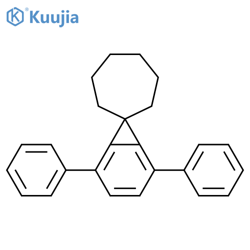 SPIRO[BICYCLO[4.1.0]HEPTA-1,3,5-TRIENE-7,1'-CYCLOHEPTANE], 2,5-DIPHENYL- structure
