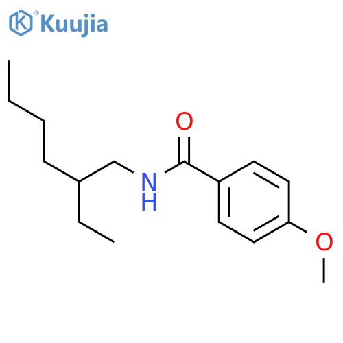 N-(2-Ethylhexyl)-4-methoxybenzamide structure