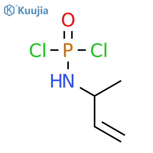 PHOSPHORAMIDIC DICHLORIDE, (1-METHYL-2-PROPENYL)- structure