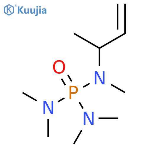 PHOSPHORIC TRIAMIDE, PENTAMETHYL(1-METHYL-2-PROPENYL)- structure