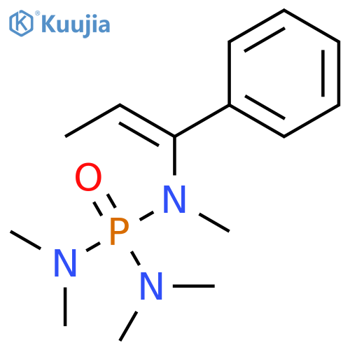 Phosphoric triamide, pentamethyl[(1Z)-1-phenyl-1-propenyl]- structure