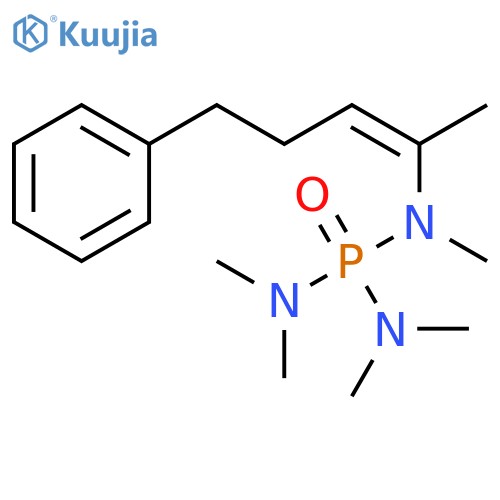 Phosphoric triamide, pentamethyl[(1Z)-1-methyl-4-phenyl-1-butenyl]- structure