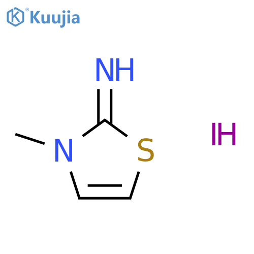 3-Methyl-2,3-dihydro-1,3-thiazol-2-imine Hydroiodide structure