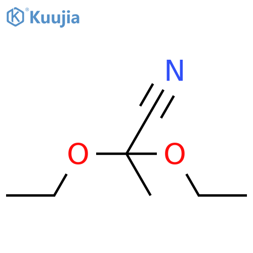 2,2-Diethoxypropanenitrile structure