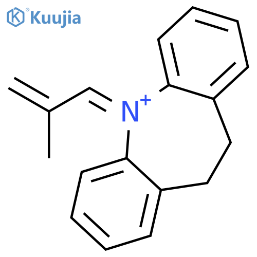 5H-DIBENZ[B,F]AZEPINIUM, 10,11-DIHYDRO-5-(2-METHYL-2-PROPENYLIDENE)- structure