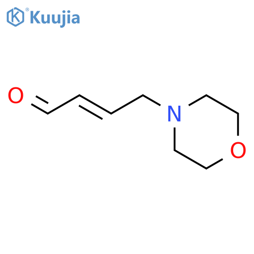 2-Butenal, 4-(4-morpholinyl)- structure