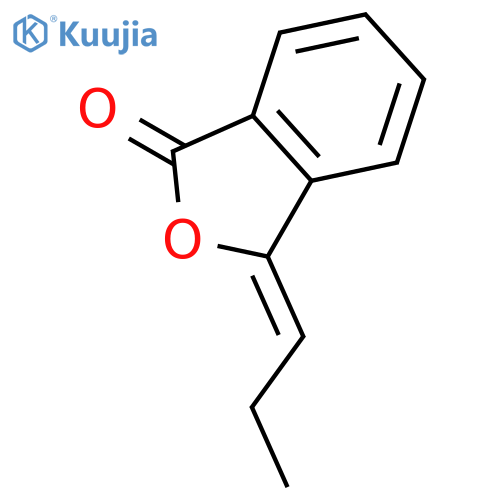 3-PROPYLIDENEPHTHALIDE structure