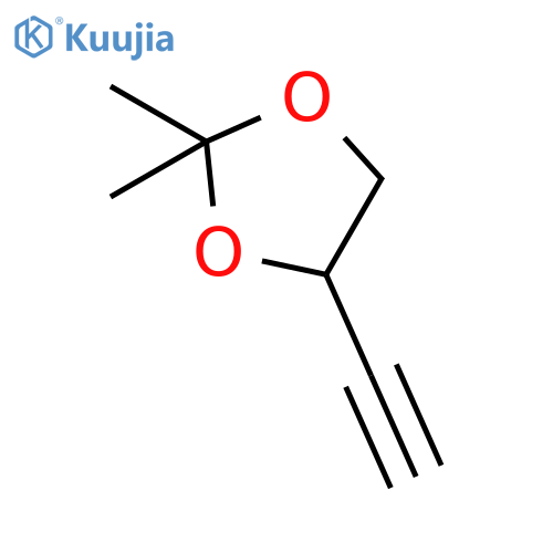 (S)-4-Ethynyl-2,2-dimethyl-1,3-dioxolane structure