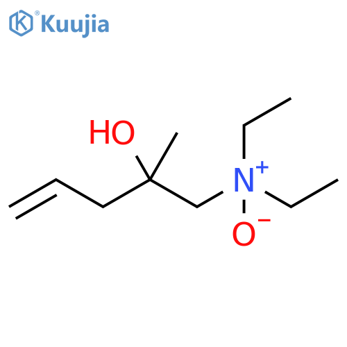 4-Penten-2-ol, 1-(diethyloxidoamino)-2-methyl- structure